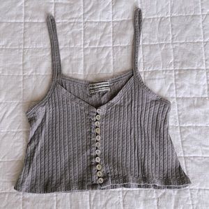 URBAN OUTFITTERS - cropped cami in purple